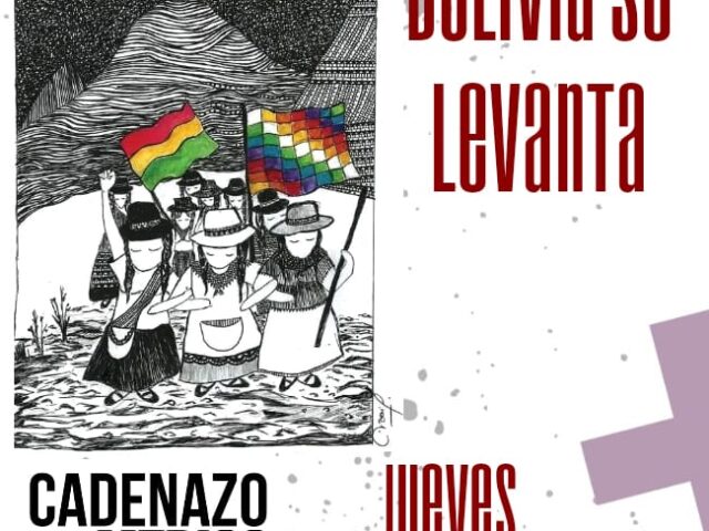 Este 4 de Junio: Cadenazo de la Red de Medios Libres, BOLIVIA SE LEVANTA!